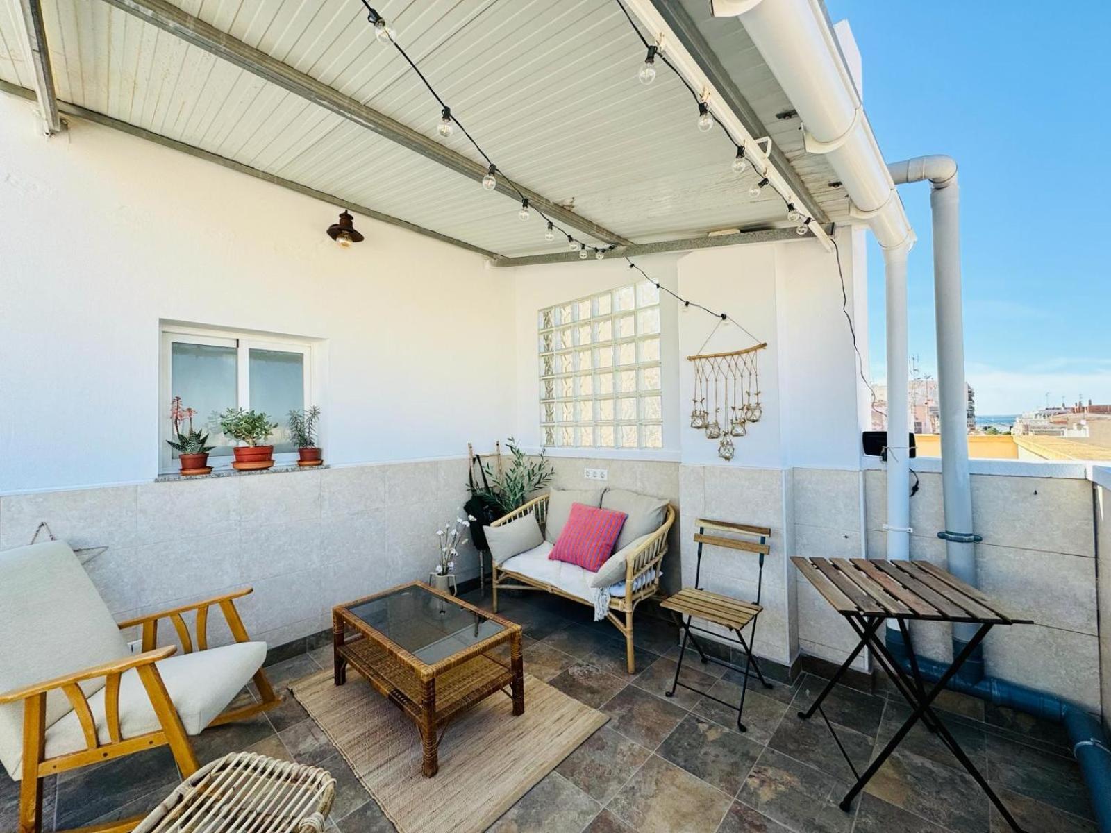 Casa Bonita Avec Roof-Top Santa Pola Eksteriør bilde